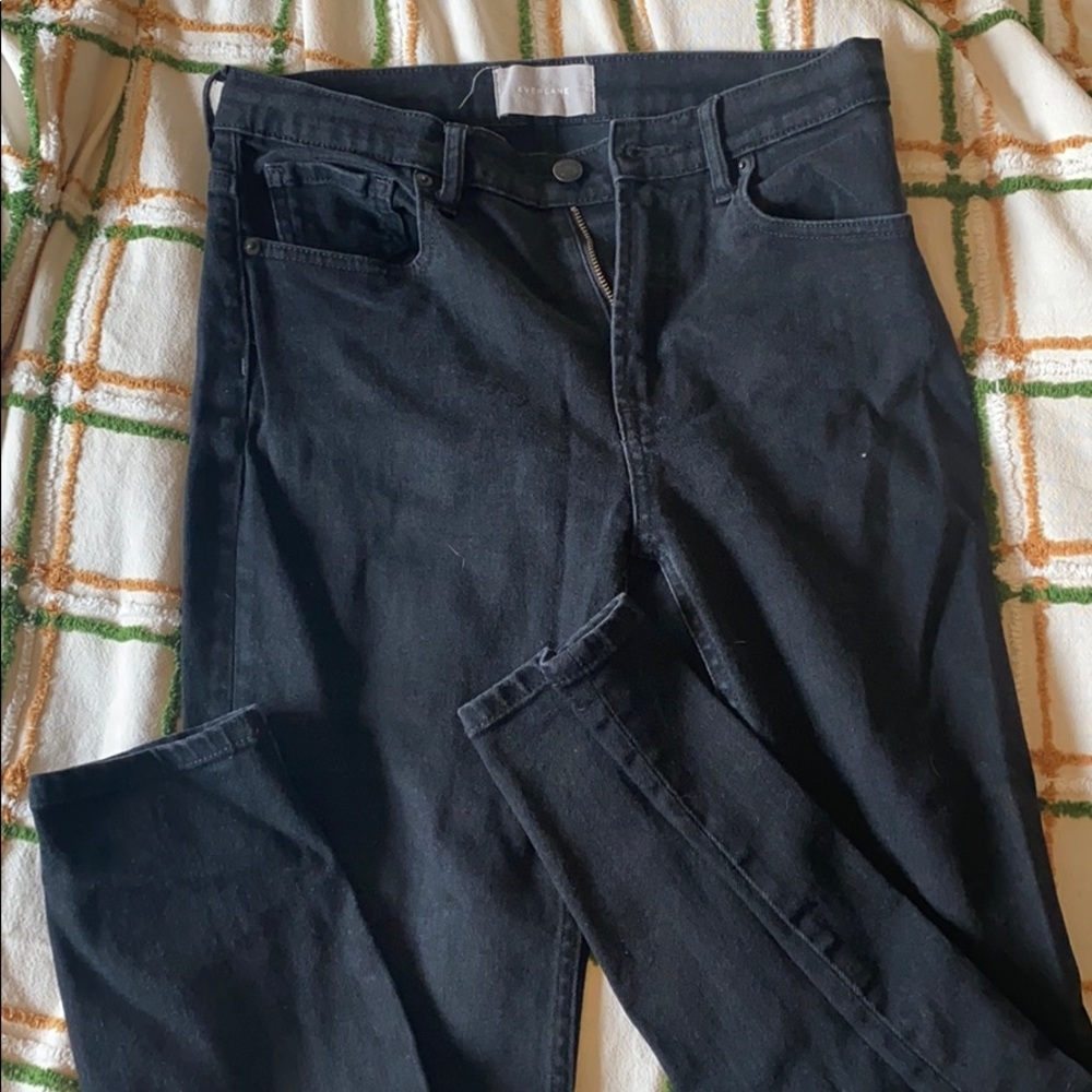 Everlane High Waisted Skinny Jeans